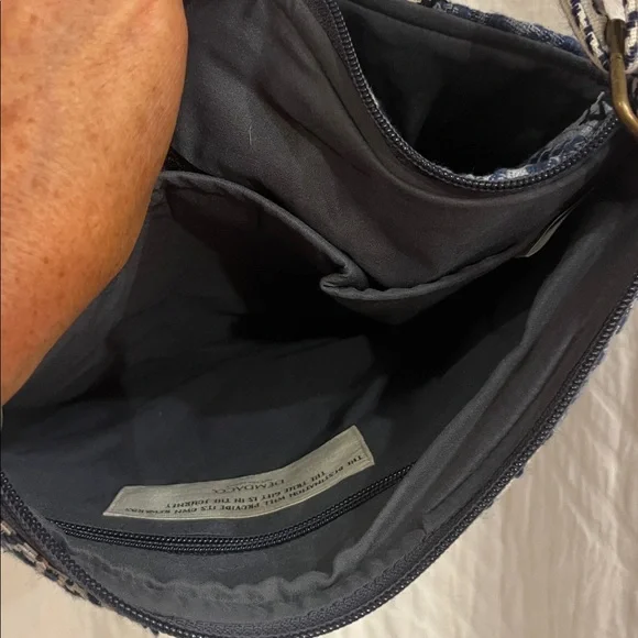 NWOT Demdaco Your Journey Indigo Crossbody Bag - Picture 11 of 12
